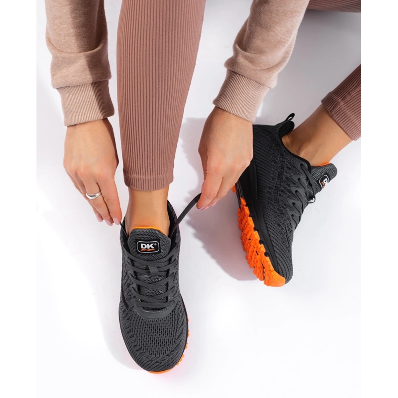 Baskets DK en textile noir 2