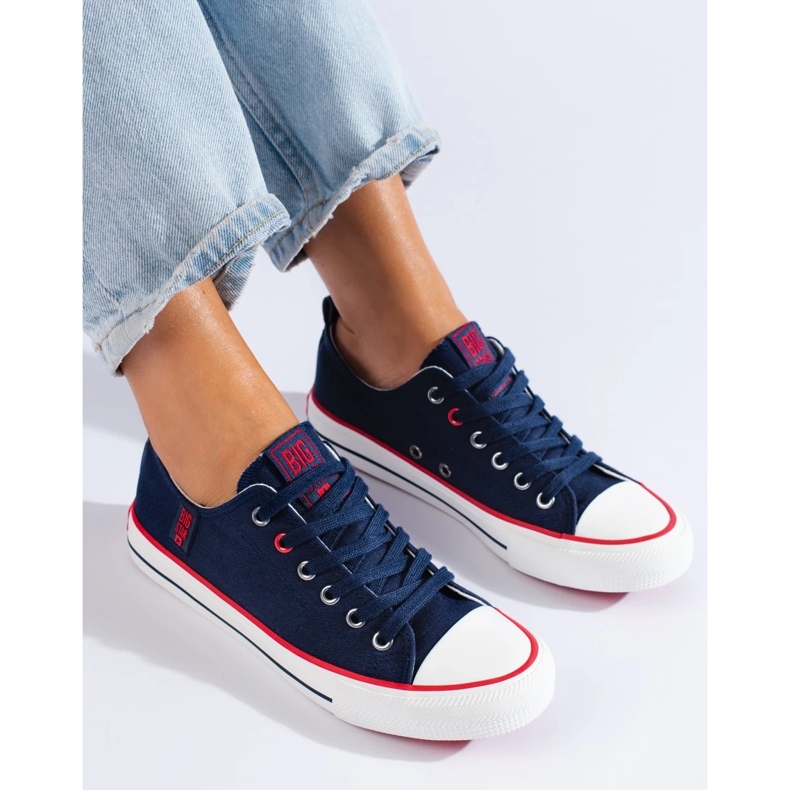 Baskets Big Star pour femmes JJ274121 bleu 2 Baskets Big Star pour femmes JJ274121 bleu 2