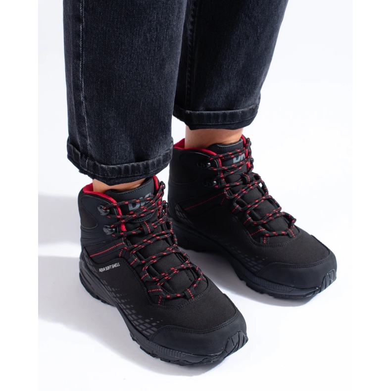 Chaussures de trekking hautes pour femmes DK noir 2