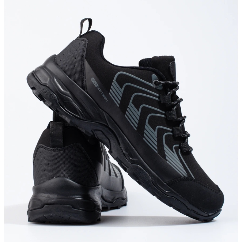 Dk chaussures de trekking homme Softshell noir le noir 1