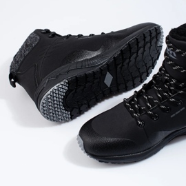 Chaussures de trekking hautes pour hommes Dk, isolées noires le noir 2 Chaussures de trekking hautes pour hommes Dk, isolées noires le noir 2