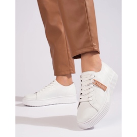 Vinceza Baskets blanches classiques de Vincez 1