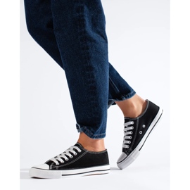 Baskets Shelovet noires classiques le noir 1