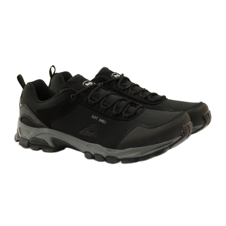 American Club Softshell imperméable américain de sport le noir 4 American Club Softshell imperméable américain de sport le noir 4