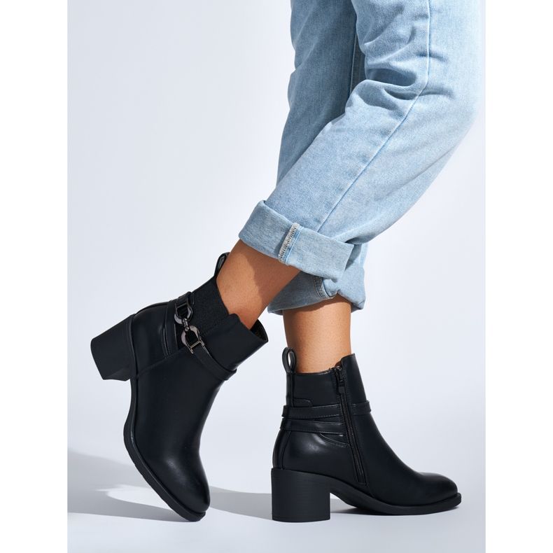 Bottines femme noires 1