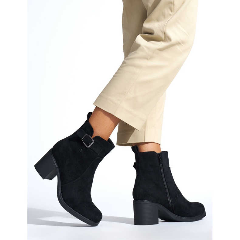 Bottines femme noires le noir 2