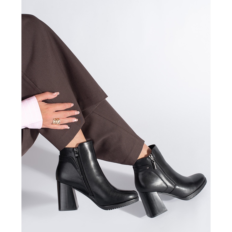 Bottines noires pour femmes de Sergio Leone le noir 1
