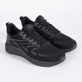 Vico Chaussures de sport en mesh noires pour hommes le noir 1