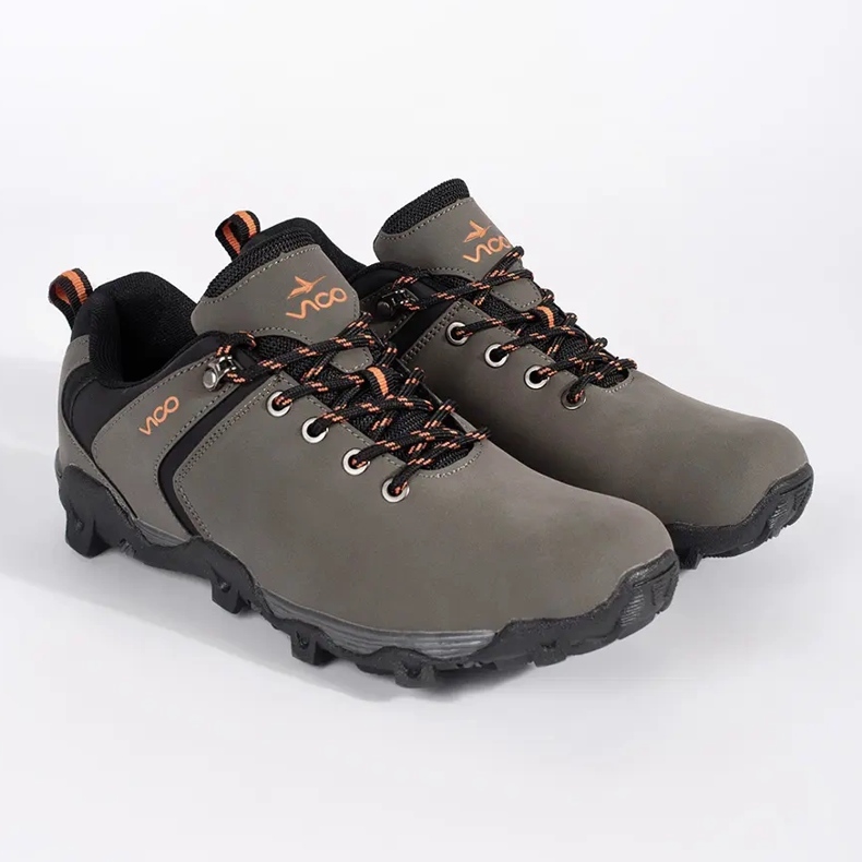Vico Chaussures de trekking cheville homme grises 1