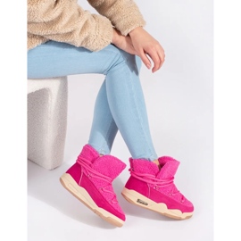 Seastar Boots de neige femme roses à semelle épaisse 2 Seastar Boots de neige femme roses à semelle épaisse 2