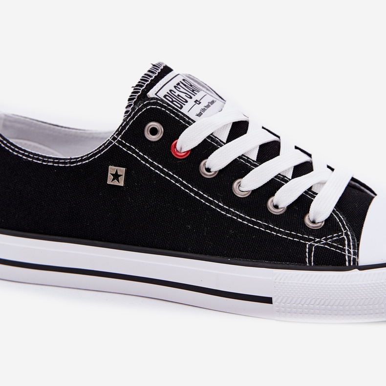 Men's Big Star NN174300 Sneakers masculins Hi-Polish System noir 1