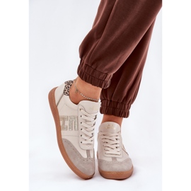 CheBello Chaussures de sport en cuir baskets léopard féminins Chello 4640 beige 2 CheBello Chaussures de sport en cuir baskets léopard féminins Chello 4640 beige 2