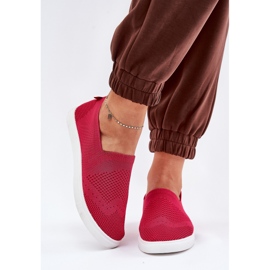 Slip-on Women Big Star FF274A605 Fuksja rose 2