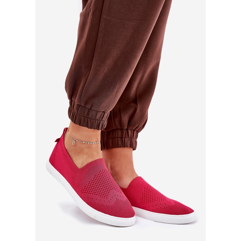 Slip-on Women Big Star FF274A605 Fuksja rose 1