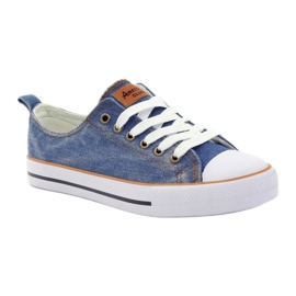 American Club Baskets dk.jeans noué bleu 1 American Club Baskets dk.jeans noué bleu 1