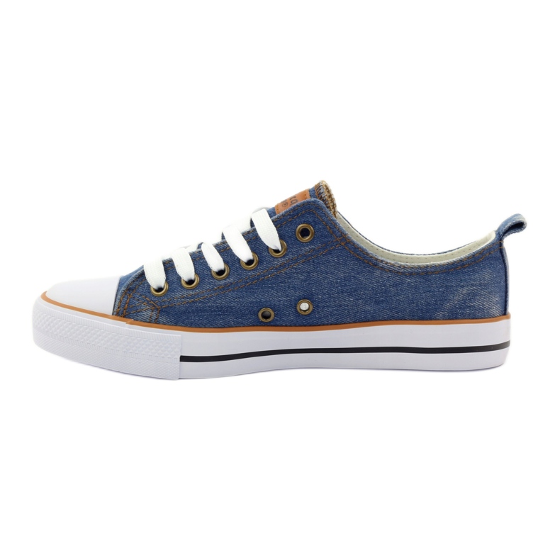 American Club Baskets dk.jeans noué bleu 2 American Club Baskets dk.jeans noué bleu 2