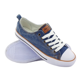 American Club Baskets dk.jeans noué bleu 3 American Club Baskets dk.jeans noué bleu 3
