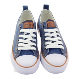 American Club Baskets dk.jeans noué bleu 4
