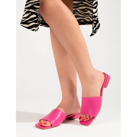 Sandales à talons Shelovet roses pour femme 2