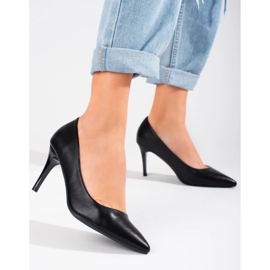 Escarpins à talons hauts Shelovet noirs pour femme Classic le noir 1