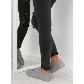 Baskets grises grises NB176 pour femmes monochromes 2