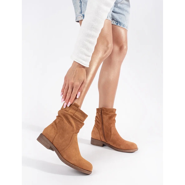 Santiags marron pour femme brun 1