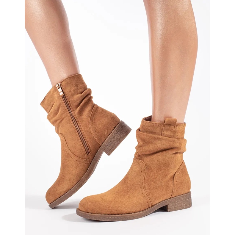 Santiags marron pour femme brun 2