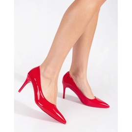 Seastar Escarpins femme laqués classiques rouges 2