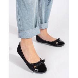 Ballerines plates noires le noir 1