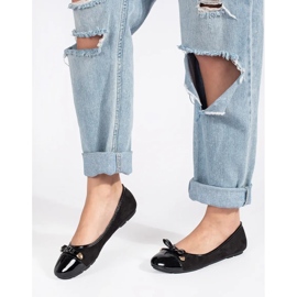 Ballerines plates noires 2