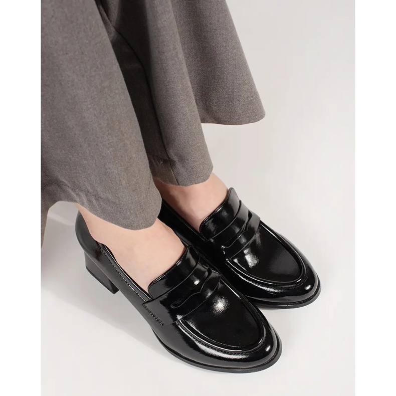 Goodin Chaussures noires à talons hauts le noir 2