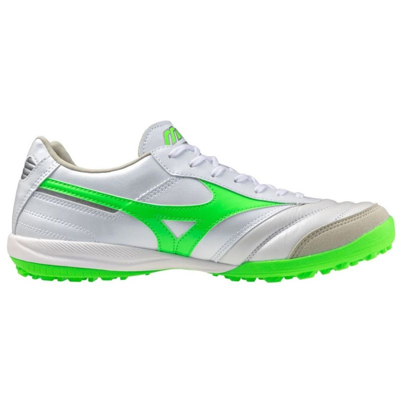 Chaussures de football Mizuno Morelia Hall Elite TF Q1GA251237 blanche 1 Chaussures de football Mizuno Morelia Hall Elite TF Q1GA251237 blanche 1