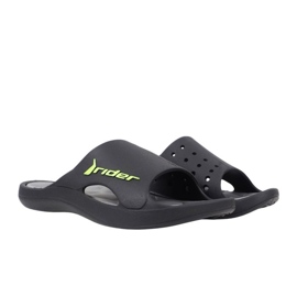 Rider Bay XIV AD 83632-AZ135 Black Flip Flops le noir 1