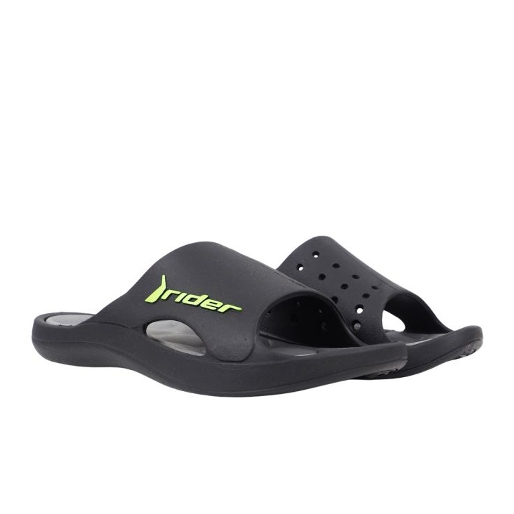 Rider Bay XIV AD 83632-AZ135 Black Flip Flops noir 1