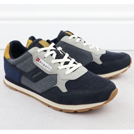 Chaussures de sport masculines Bugatti bleu marine RR153135 1