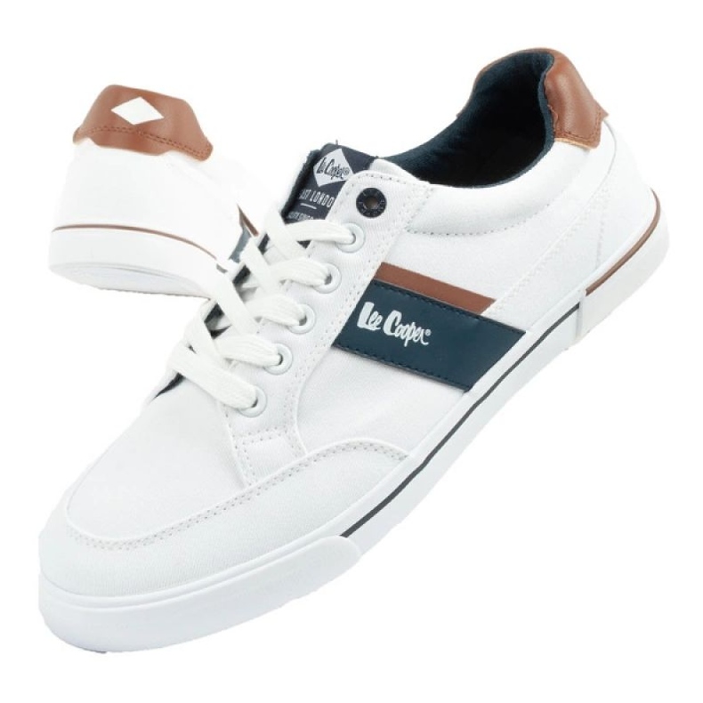 Lee Cooper LCW-25-02-3244M Chaussures des baskets pour hommes blancs 1