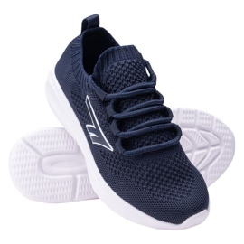 Hi-Tec Rilon 92800654295 Chaussures Sports pour enfants bleu marine 1
