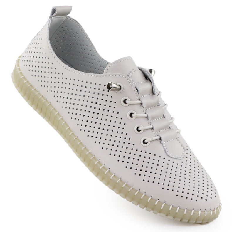 Les chaussures ouvertes pour femmes ont glissé beige Filippo DP6140 1