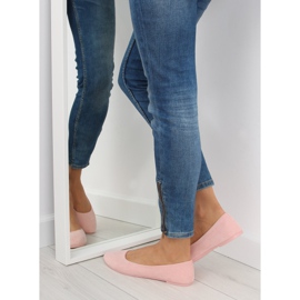 Ballerines femme rose tendre rose 2