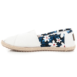 Mckeylor Espadrilles à fleurs blanche 4
