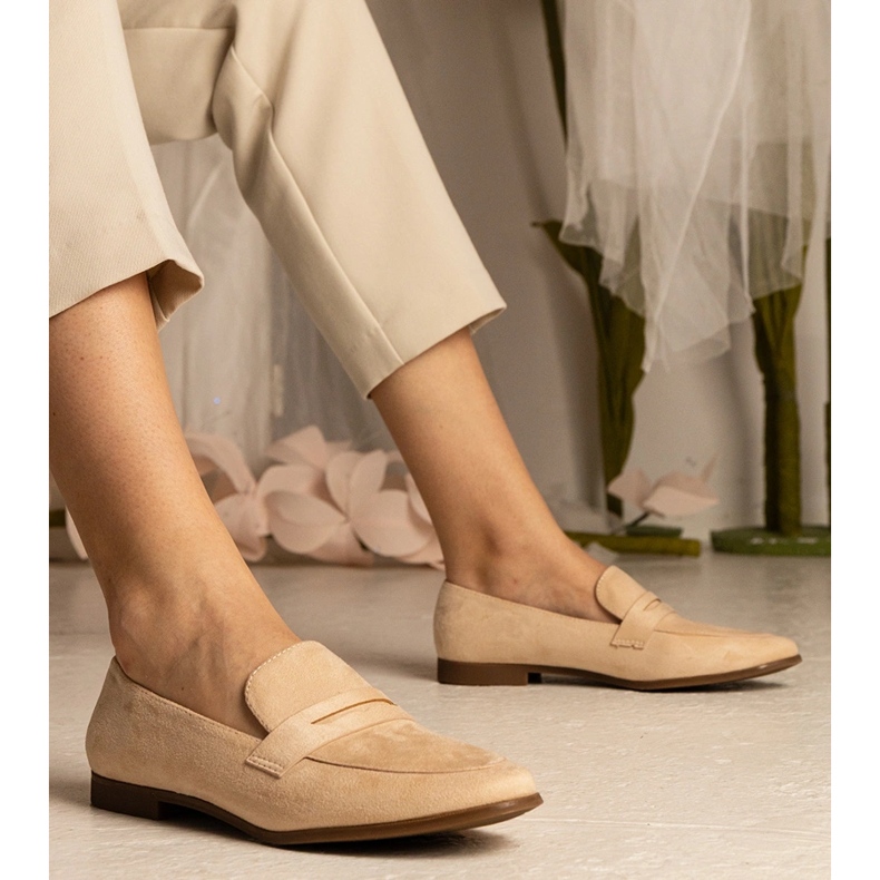 Mandis classiques des femmes beige 1