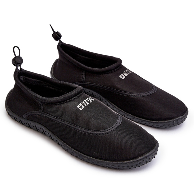 Chaussures d'eau noires pour hommes Big Star NN174752 4