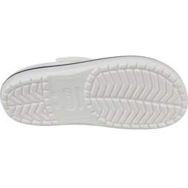 Crocs Crocband Tong-flop dans 11016-100 Medical blanc 2