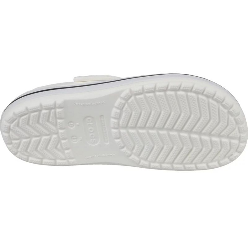 Crocs Crocband Tong-flop dans 11016-100 Medical blanc 2