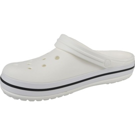Crocs Crocband Tong-flop dans 11016-100 Medical blanc 3