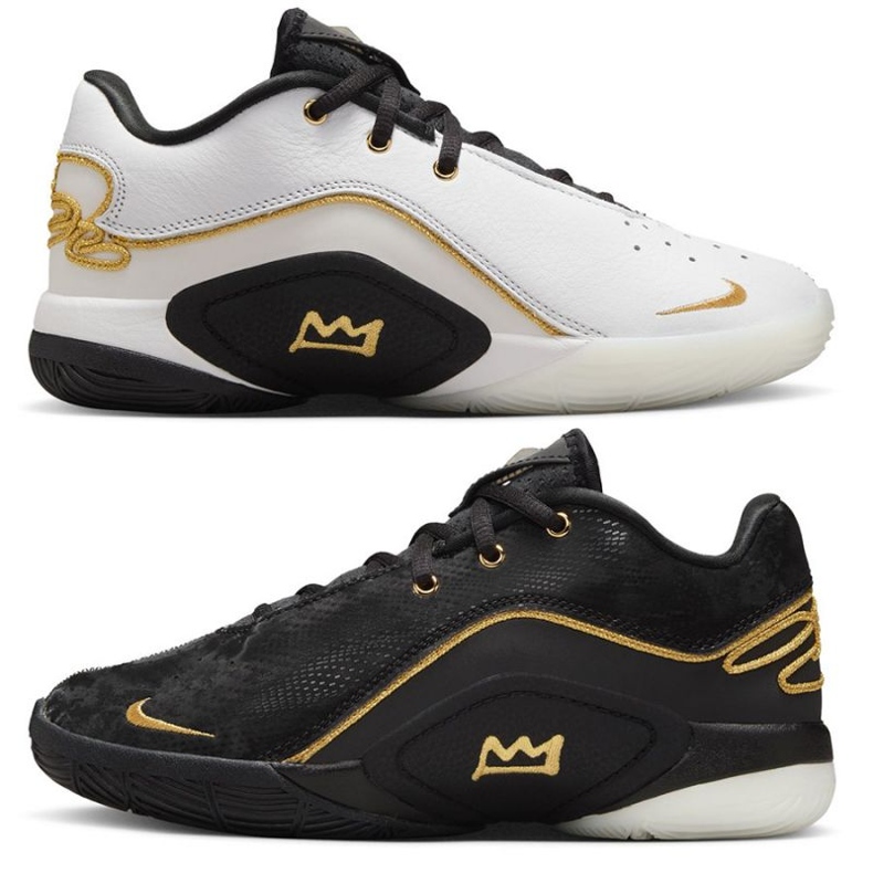 Nike LeBron XXII BHM GS HV8616-100 le noir 1