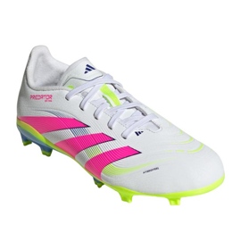 Chaussures de football Adidas Predator League FG / Mg ID3752 blanche 1 Chaussures de football Adidas Predator League FG / Mg ID3752 blanche 1