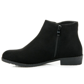 Nio Nio Bottes en daim à volants le noir 3