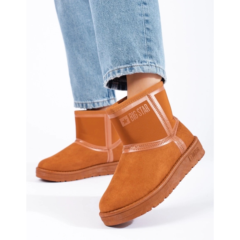 Bottes de neige marron femme Big Star KK274612B brun 2