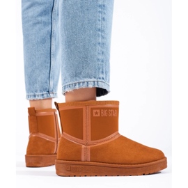 Bottes de neige marron femme Big Star KK274612B brun 1